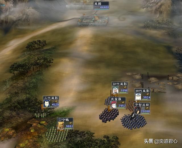 三国志11火影MOD风之国势力怎么样(风之国势力详细介绍)