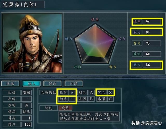 三国志11飞将特技武将有哪些（各MOD九大飞将武将盘点）