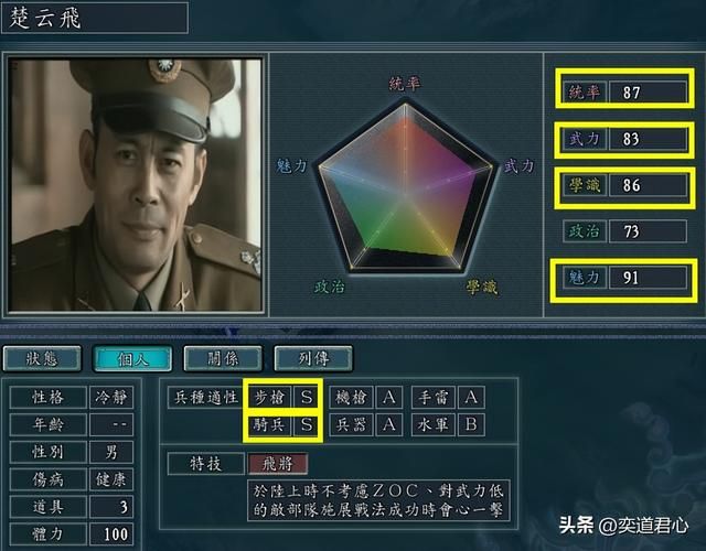 三国志11飞将特技武将有哪些（各MOD九大飞将武将盘点）
