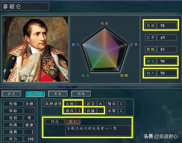 三国志11霸王特技武将有哪些（各MOD九大霸王武将盘点）