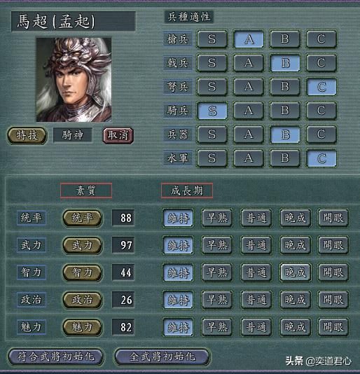 三国志11：高战死模式中哪些骑兵武将更容易杀掉对方将领？