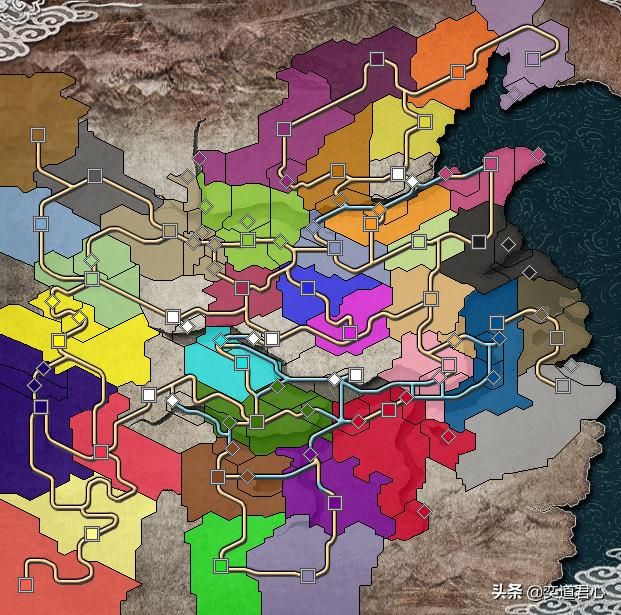 三国志11有哪些势力和魏蜀吴平起平坐（能被称为五大国的势力）