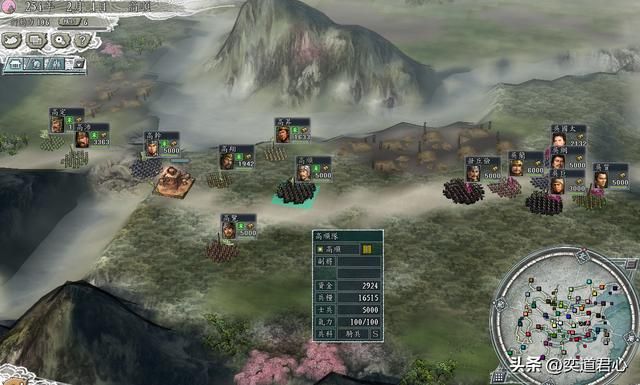 三国志11百家争斗剧本高氏怎么玩(高顺突围进取江东思路分享)