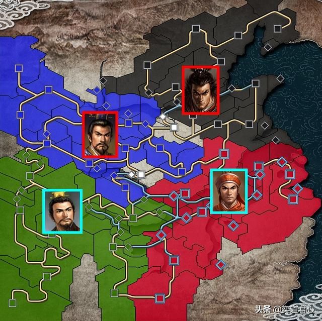 三国志11：曹操联合吕布对战刘备和孙权哪一方会获胜？