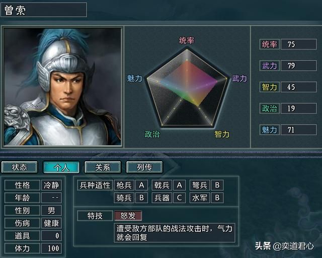 三国志11水浒MOD曾头市势力都有谁（火并王伦剧本曾氏五杰介绍）