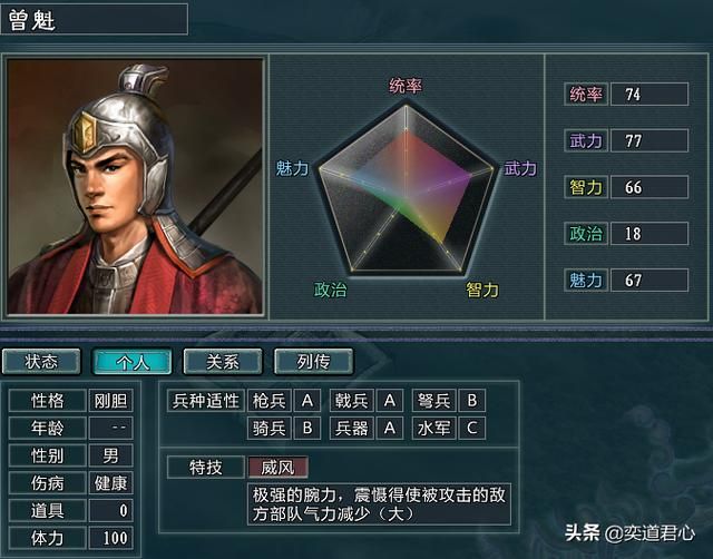 三国志11水浒MOD曾头市势力都有谁（火并王伦剧本曾氏五杰介绍）