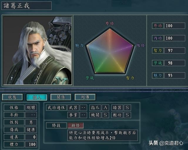 三国志11侠骨留香神侯府势力介绍（神侯府四绝武将属性一览）