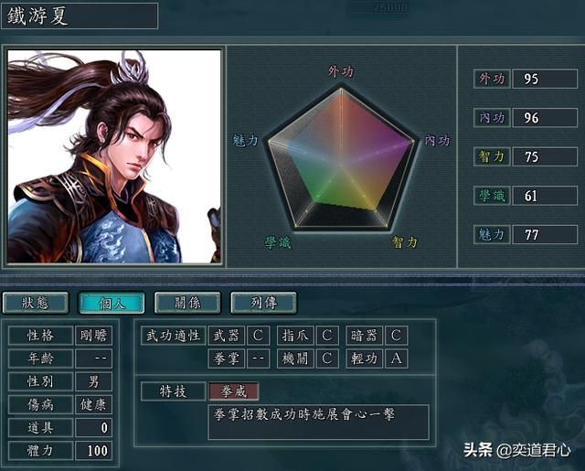 三国志11侠骨留香神侯府势力介绍（神侯府四绝武将属性一览）