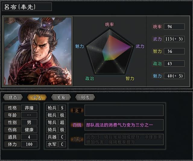 三国志11大浪淘沙英雄集结吕布实况(吕布势力图文解说03)