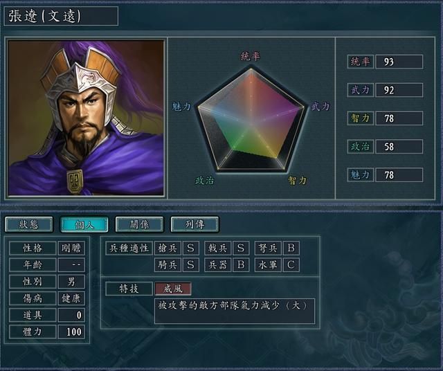 三国志11有哪些对策专用的特技（四种对特定敌人超强的特技）