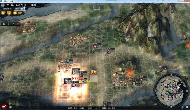 三国志11大浪淘沙群雄逐鹿吕布实况1(吕布图文攻略解说合集)