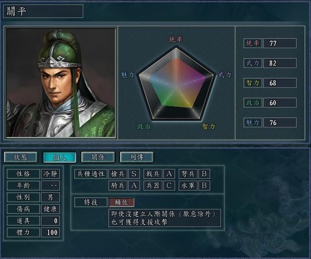 三国志11关平武力到底如何(演义中关平的实际表现评价)