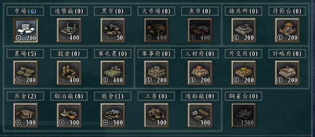 三国志11内政功能性建筑有什么用(内政功能性建筑效果一览)