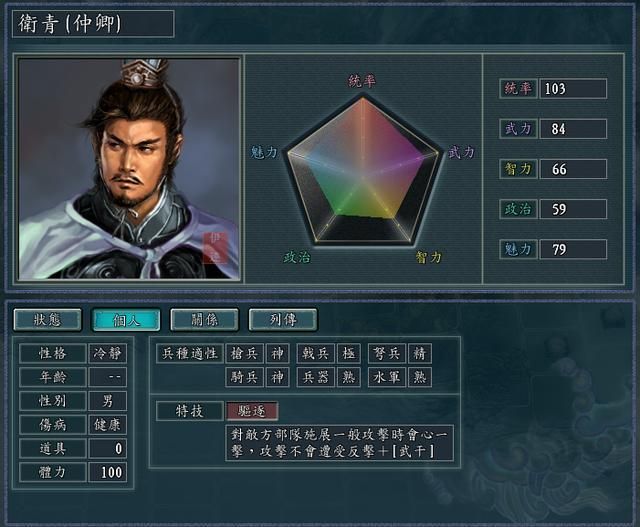 三国志11血色衣冠中一飞冲天的废技（8个变成T0技能的特技）