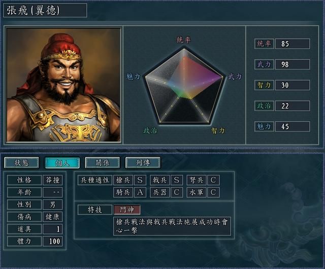 三国志11各兵种主要功能是什么(四大兵种的定位详解)