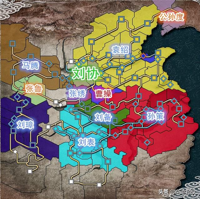 三国志11老骥伏枥剧本背景介绍(各势力初始地盘及武将一览)