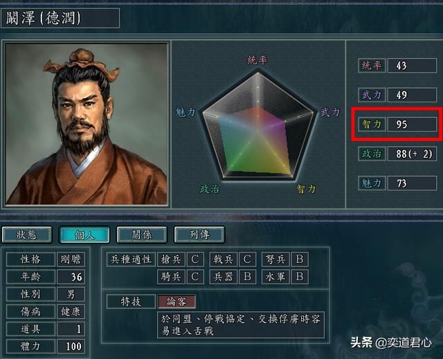 三国志11有哪些培育后登峰造极的武将（五个各领域的潜力大师）