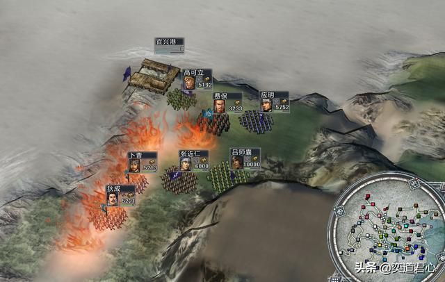 三国志11水浒吕师囊手下都有谁(火并王伦剧本吕师囊阵营武将介绍)