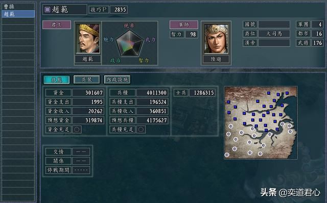 三国志11三顾茅庐剧本赵范怎么玩下（赵范破局玩法思路合集）