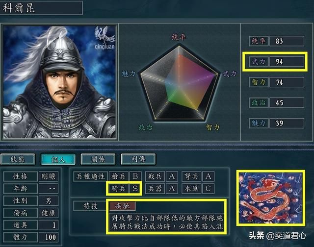 三国志11南明抗清谁是八旗最强武将（八旗武将排名TOP8）