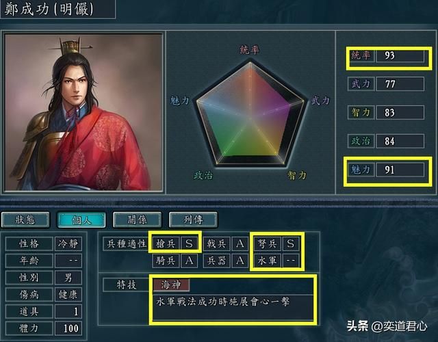 三国志11南明抗清藩王阵营顶级武将有哪些（藩王阵营八大顶级武将）