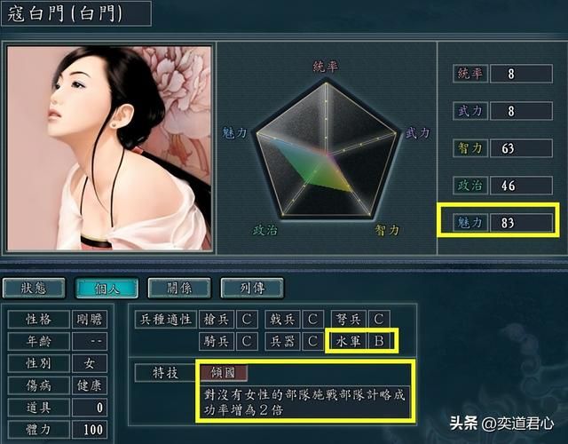 三国志11南明抗清有哪些巾帼将领(最强十大巾帼排名一览)