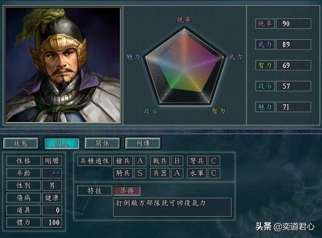 三国志11哪些武将抢人头最厉害（抢人头最强的武将盘点）