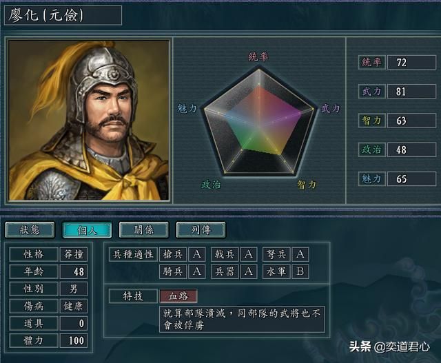 三国志11蜀汉历任车骑将军都是谁（蜀汉五任车骑将军一览）