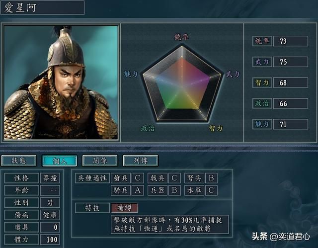 三国志11捕缚特技武将有哪些（各MOD九大捕缚武将盘点）