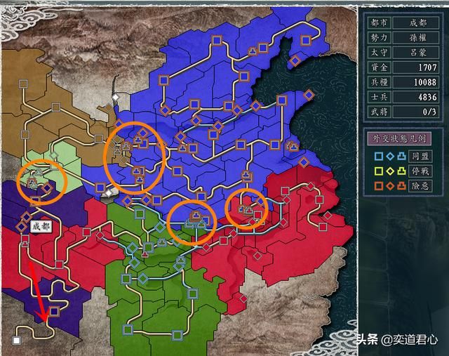 三国志11二分天下计能否实现（周瑜二分天下游戏复现展示）