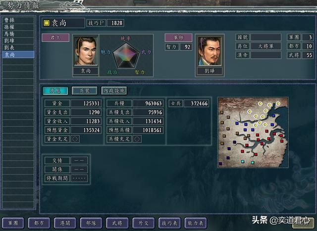 三国志11袁家之战剧本袁尚怎么玩（袁尚逆推曹操思路分享下）