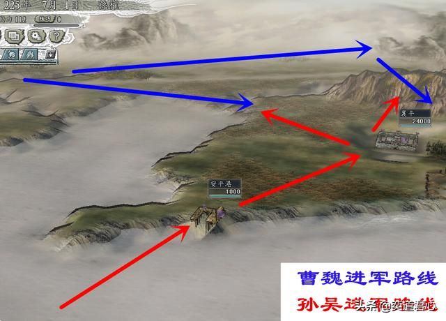 三国志11孙权出军的方向有哪些（六条孙权图谋天下的进军路线）