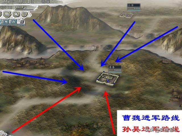 三国志11孙权出军的方向有哪些（六条孙权图谋天下的进军路线）