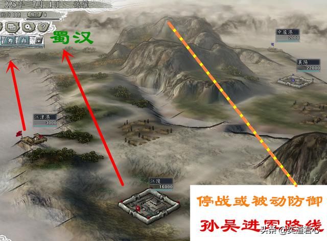 三国志11孙权出军的方向有哪些（六条孙权图谋天下的进军路线）