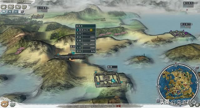 三国志11四海清一:盘点地图中最为重要的五个咽喉据点