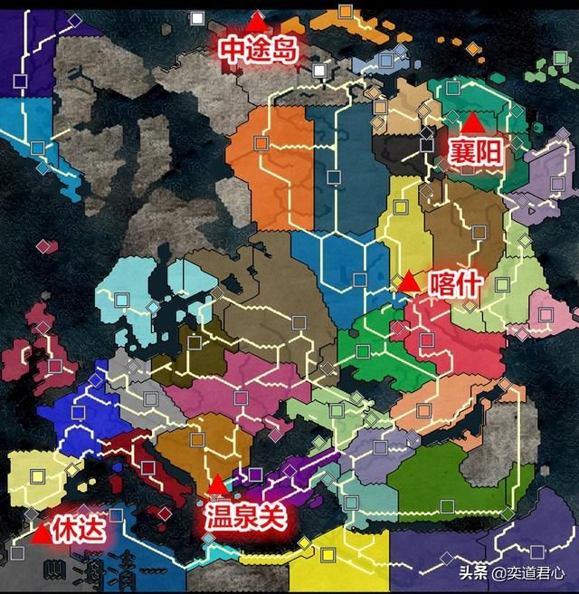 三国志11四海清一:盘点地图中最为重要的五个咽喉据点