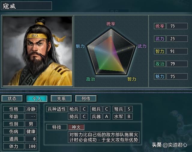 三国志11水浒王庆势力介绍(王庆麾下五大核心将领一览)