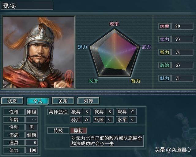 三国志11水浒田虎势力介绍(田虎麾下五大核心将领一览)