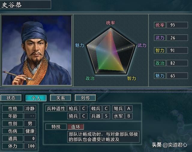 三国志11水浒雷将荡寇陈希真势力介绍(陈希真麾下九名核心将领一览)