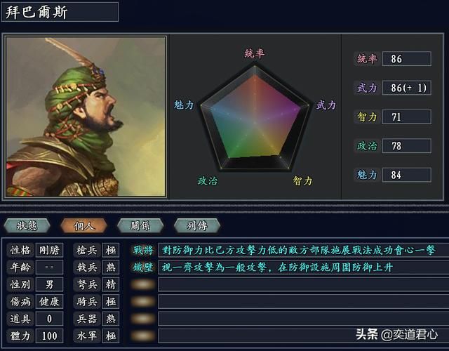 三国志11无尽的野望阿拉伯将领都有谁(阿拉伯核心九大将领一览)