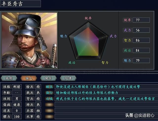 三国志11无尽的野望韩日将领都有谁(韩日核心七大将领一览)