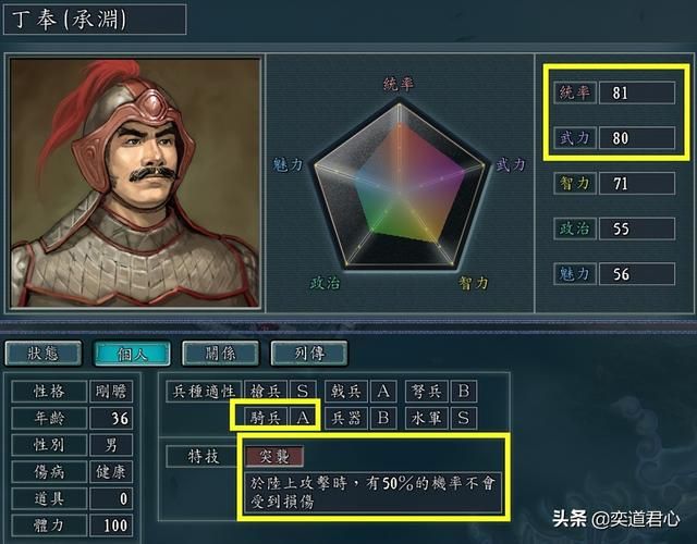 三国志11孙吴最强骑兵将领是谁(九大骑兵武将排名一览)