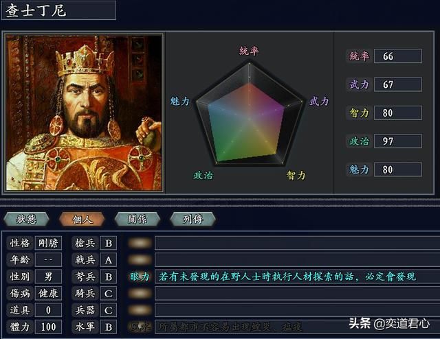 三国志11无尽的野望拜占庭将领都有谁(拜占庭核心七大将领一览)