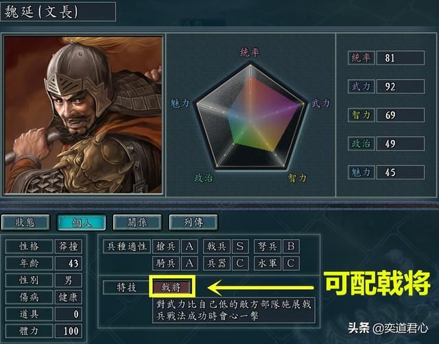 三国志11:盘点蜀汉势力中被光荣严重压制的五个人才