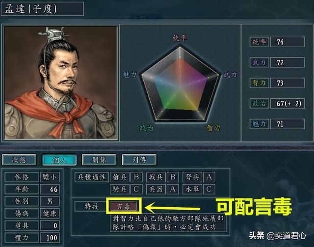 三国志11:盘点蜀汉势力中被光荣严重压制的五个人才