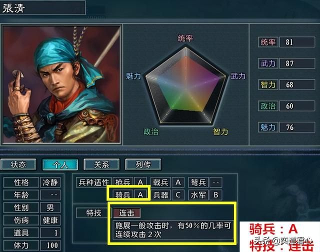 三国志11水浒梁山八骠骑都有谁(游戏中梁山八骠骑实力排名一览)