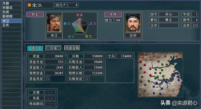 三国志11水浒梁山八骠骑都有谁(游戏中梁山八骠骑实力排名一览)