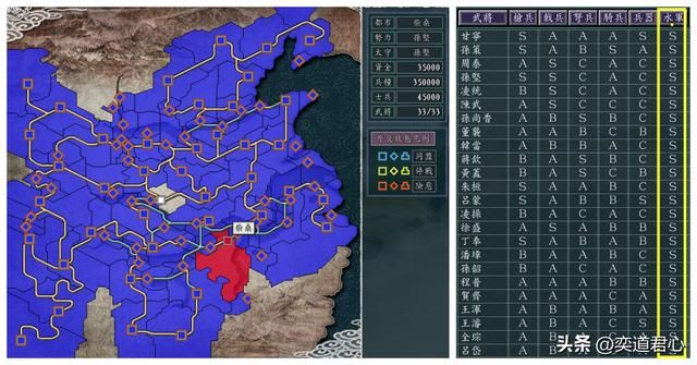 三国志11兵种争霸剧本水军人才怎么搭配(四组顶级水军组合推荐)