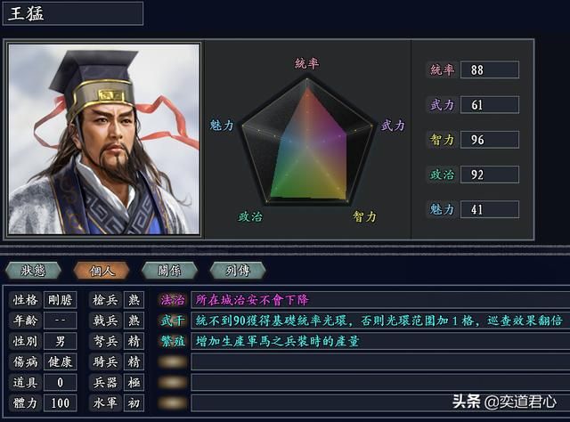 三国志11无尽的野望大隋将领都有谁(大隋核心十大将领一览)