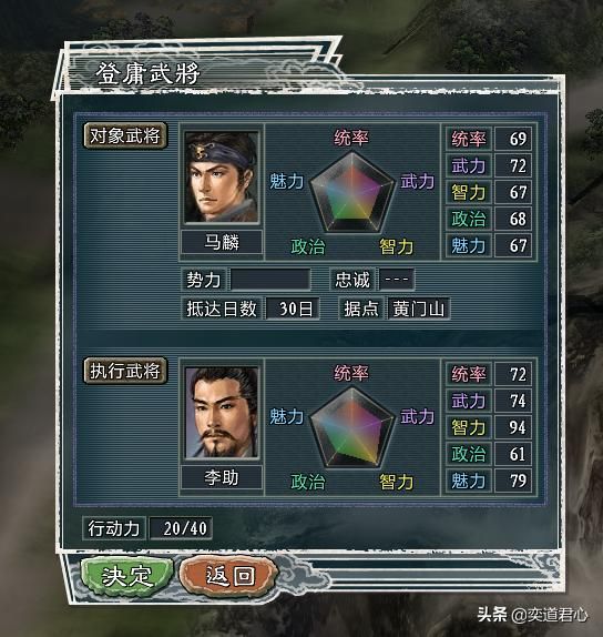 三国志11水浒李懹势力介绍(李懹麾下四大核心将领一览)